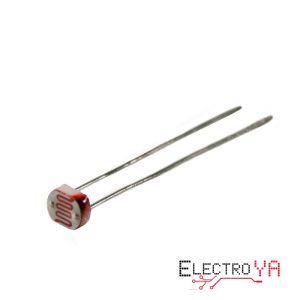 Integre o resistor fotossensível em seus projetos eletrônicos. Perfeito para controle de luz e aplicações sensíveis à iluminação.